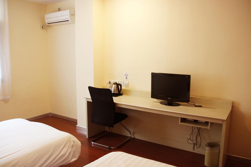 Hanting Express Wuhan Jiang Han Road Walking Street חדר תמונה
