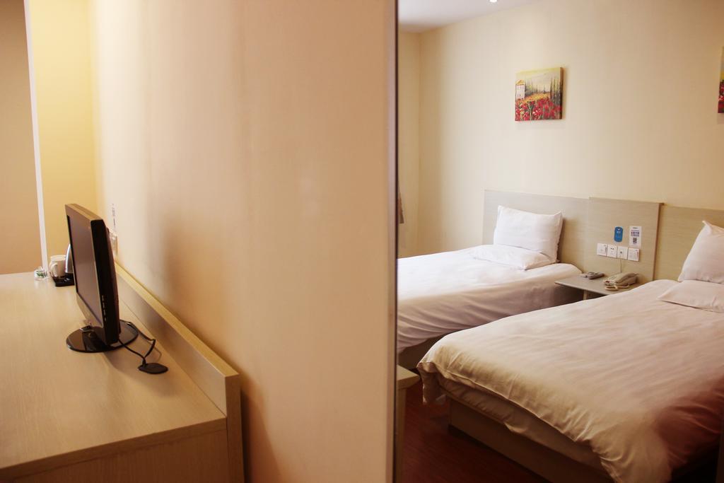 Hanting Express Wuhan Jiang Han Road Walking Street חדר תמונה